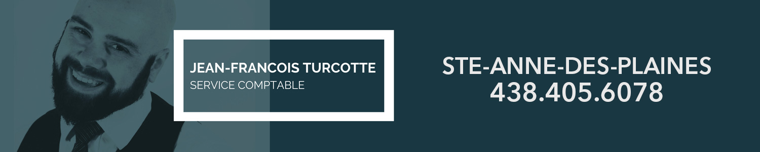 Service Comptable Jean-François Turcotte 