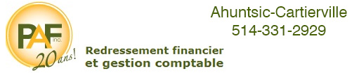 PAF Redressement financier et Gestion comptable