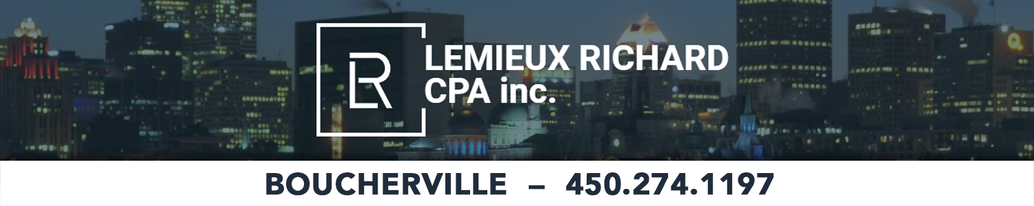 Lemieux Richard CPA Inc. - Comptables Professionnels Agréés